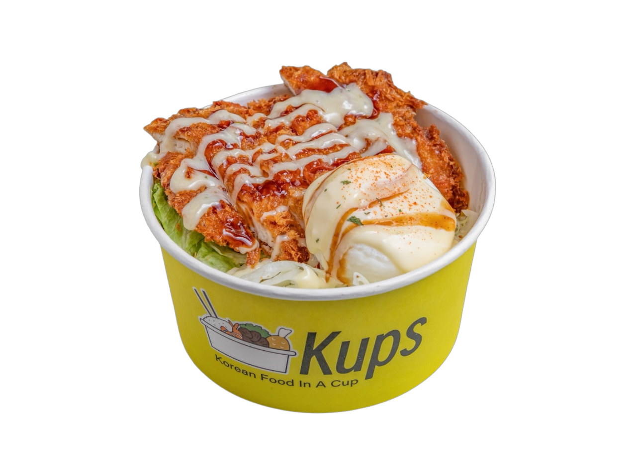 Pork Katsu Rice Kup